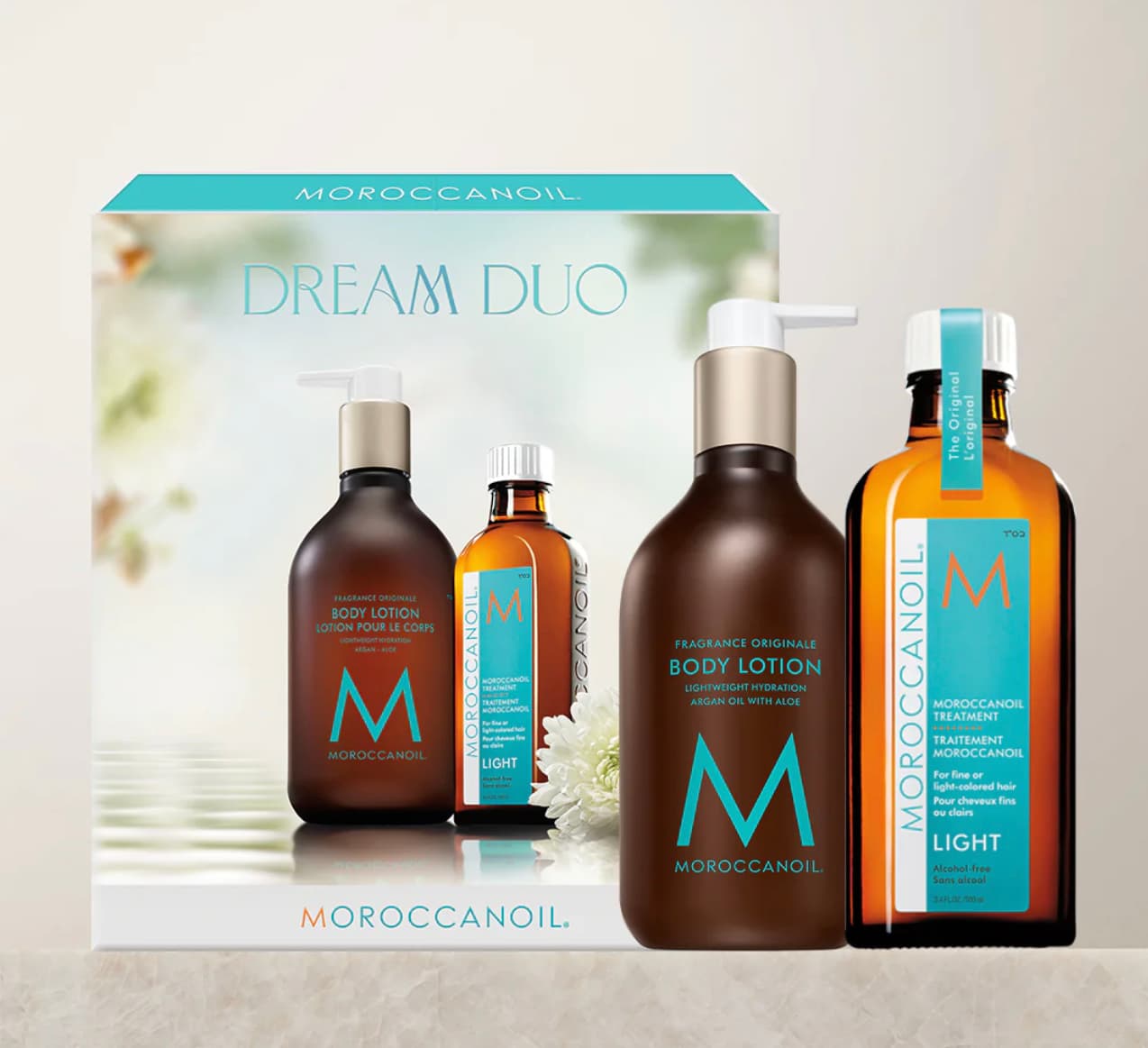 A product picture of Moroccanoil Light.