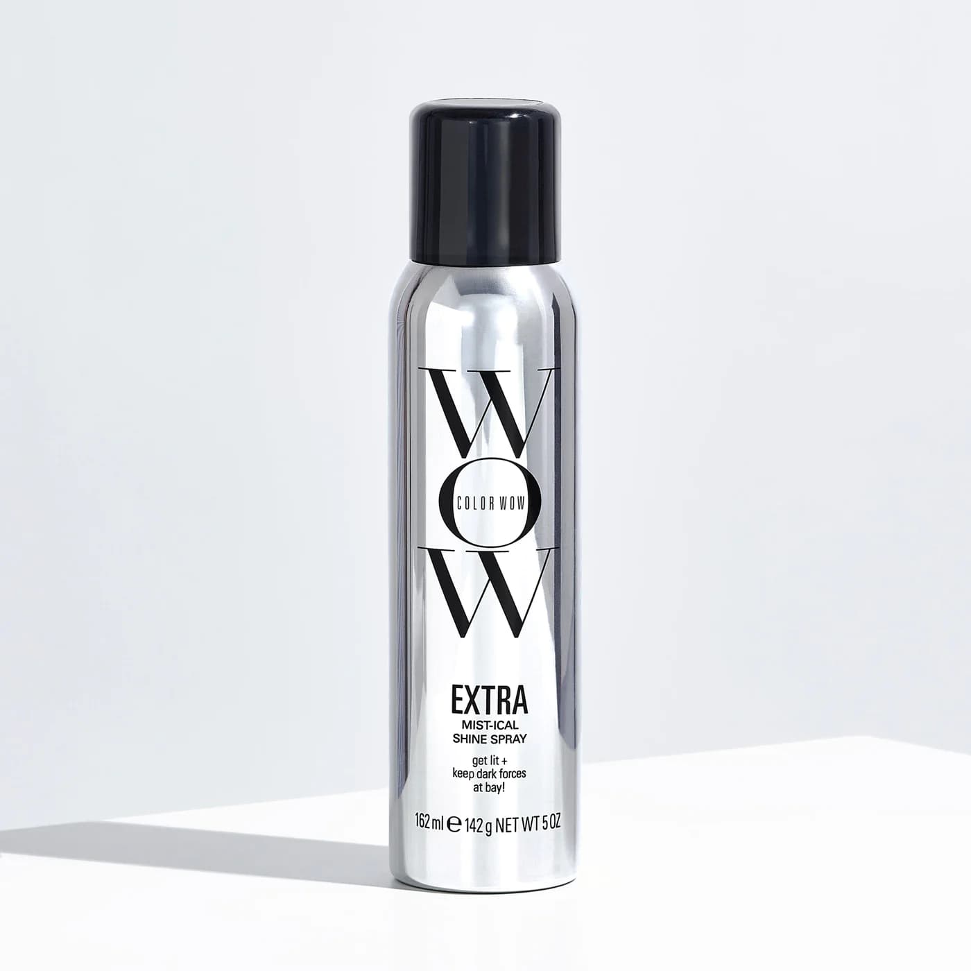 A product picture of WOW Extra Shine Spray.